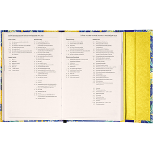 Fotografie k reklamnímu předmětu „NOTIQUE Týdenní magnetický diář Citrony 2026, 11 x 16 cm“