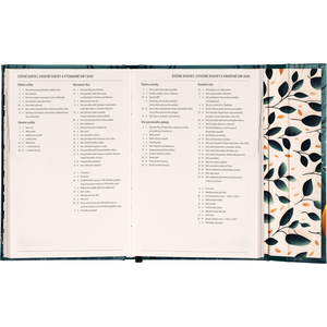 Fotografie k reklamnímu předmětu „NOTIQUE Týdenní magnetický diář Liška 2026, 11 x 16 cm“