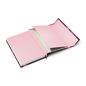 Fotografie k reklamnímu předmětu „NOTIQUE Týdenní magnetický diář Fialové květy 2026, 11 x 16 cm“