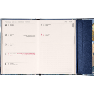 Fotografie k reklamnímu předmětu „NOTIQUE Týdenní magnetický diář Alfons Mucha 2026, 11 x 16 cm“