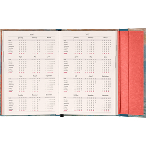 Fotografie k reklamnímu předmětu „NOTIQUE Týdenní magnetický diář Claude Monet 2026, 11 x 16 cm“