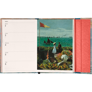 Fotografie k reklamnímu předmětu „NOTIQUE Týdenní magnetický diář Claude Monet 2026, 11 x 16 cm“