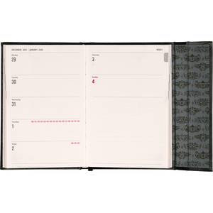 Fotografie k reklamnímu předmětu „NOTIQUE Týdenní magnetický diář Harry Potter –  Lumos 2026, 11 x 16 cm“