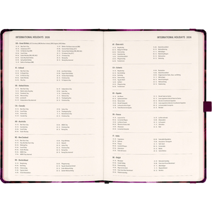 Fotografie k reklamnímu předmětu „NOTIQUE Planbook diář/notes Fialové květy 2026, 13 x 21 cm“