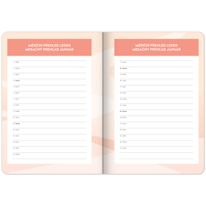 Fotografie k reklamnímu předmětu „NOTIQUE Rodinný diář – pomocník všech rodičů 2026, 15 x 21 cm“