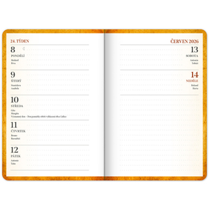 Fotografie k reklamnímu předmětu „NOTIQUE Studentský diář Harry Potter – Bradavice (září 2025 – prosinec 2026), 9,8 x 14,5 cm“