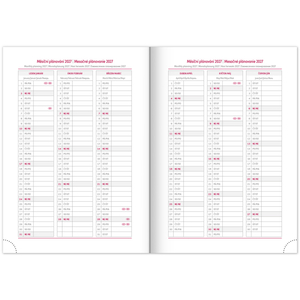 Fotografie k reklamnímu předmětu „NOTIQUE Denní diář Balakon 2026, zelený, 15 x 21 cm“