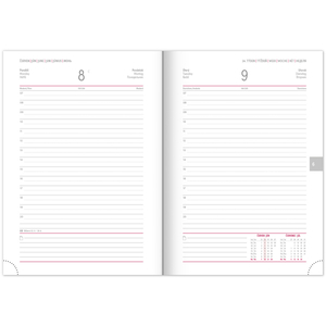 Fotografie k reklamnímu předmětu „NOTIQUE Denní diář Balakon 2026, černý, 15 x 21 cm“