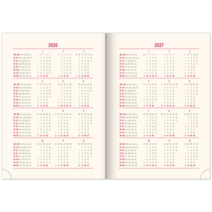 Fotografie k reklamnímu předmětu „NOTIQUE Denní diář Rivoli 2026, světle modrý, 15 x 21 cm“