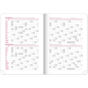 Fotografie k reklamnímu předmětu „NOTIQUE Týdenní diář Ajax 2026, zelený, 15 x 21 cm“