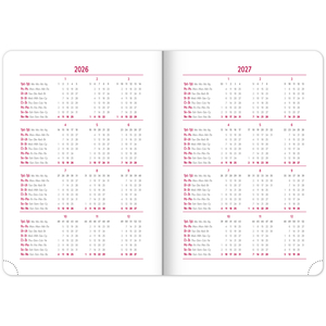 Fotografie k reklamnímu předmětu „NOTIQUE Týdenní diář Ajax 2026, černý, 15 x 21 cm“