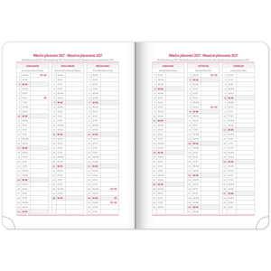 Fotografie k reklamnímu předmětu „NOTIQUE Týdenní diář Ajax 2026, černý, 15 x 21 cm“