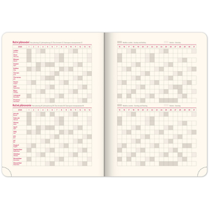 Fotografie k reklamnímu předmětu „NOTIQUE Týdenní diář Diamante 2026, modrý, 15 x 21 cm“