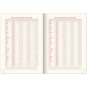 Fotografie k reklamnímu předmětu „NOTIQUE Týdenní diář Panama 2026, zelený, 15 x 21 cm“