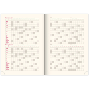 Fotografie k reklamnímu předmětu „NOTIQUE Týdenní diář Panama 2026, tmavě modrý, 15 x 21 cm“