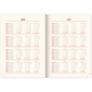 Fotografie k reklamnímu předmětu „NOTIQUE Týdenní diář Rivoli 2026, světle modrý, 15 x 21 cm“