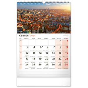 Fotografie k reklamnímu předmětu „Nástěnný kalendář 2024 s extra velkým kalendáriem, 33 × 46 cm“