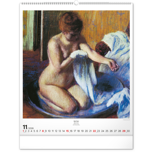 Fotografie k reklamnímu předmětu „NOTIQUE Nástěnný kalendář Impresionismus 2026, 48 x 56 cm“