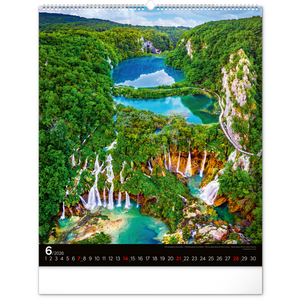 Fotografie k reklamnímu předmětu „NOTIQUE Nástěnný kalendář Energie 2026, 48 x 56 cm“