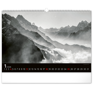 Fotografie k reklamnímu předmětu „NOTIQUE Nástěnný kalendář Snová krajina 2026, 48 x 33 cm“
