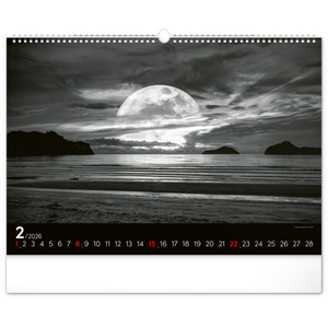 Fotografie k reklamnímu předmětu „NOTIQUE Nástěnný kalendář Snová krajina 2026, 48 x 33 cm“