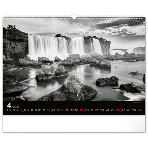 Fotografie k reklamnímu předmětu „NOTIQUE Nástěnný kalendář Snová krajina 2026, 48 x 33 cm“