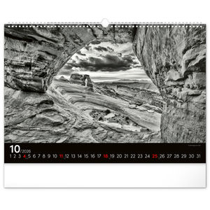 Fotografie k reklamnímu předmětu „NOTIQUE Nástěnný kalendář Snová krajina 2026, 48 x 33 cm“