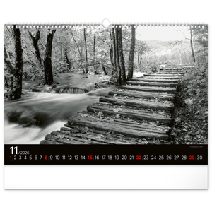 Fotografie k reklamnímu předmětu „NOTIQUE Nástěnný kalendář Snová krajina 2026, 48 x 33 cm“