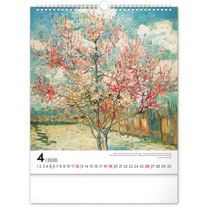 Fotografie k reklamnímu předmětu „NOTIQUE Nástěnný kalendář Vincent van Gogh 2026, 30 x 34 cm“