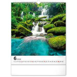 Fotografie k reklamnímu předmětu „NOTIQUE Nástěnný kalendář Inspirace 2026, 30 x 34 cm“