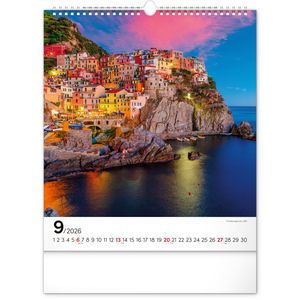 Fotografie k reklamnímu předmětu „NOTIQUE Nástěnný kalendář Inspirace 2026, 30 x 34 cm“