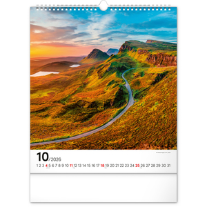 Fotografie k reklamnímu předmětu „NOTIQUE Nástěnný kalendář Inspirace 2026, 30 x 34 cm“