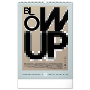 Fotografie k reklamnímu předmětu „NOTIQUE Nástěnný kalendář Alternative Movie Posters 2026, 33 x 46 cm“