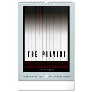 Fotografie k reklamnímu předmětu „NOTIQUE Nástěnný kalendář Alternative Movie Posters 2026, 33 x 46 cm“