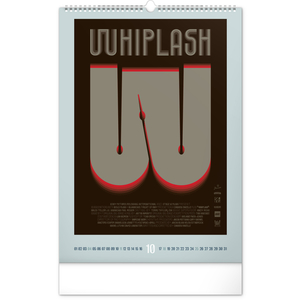 Fotografie k reklamnímu předmětu „NOTIQUE Nástěnný kalendář Alternative Movie Posters 2026, 33 x 46 cm“