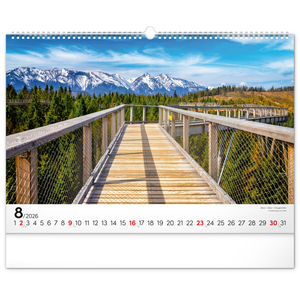 Fotografie k reklamnímu předmětu „NOTIQUE Nástenný kalendár Magické Tatry 2026, 48 x 33 cm“