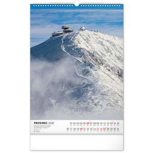 Fotografie k reklamnímu předmětu „NOTIQUE Nástěnný kalendář Národní parky Čech a Moravy 2026, 33 x 46 cm“