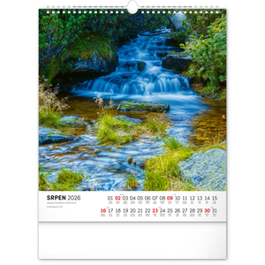 Fotografie k reklamnímu předmětu „NOTIQUE Nástěnný kalendář Krkonoše 2026, 30 x 34 cm“