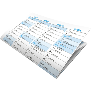 Fotografie k reklamnímu předmětu „NOTIQUE Roční kalendář 2026, B1, 96,4 x 67 cm“