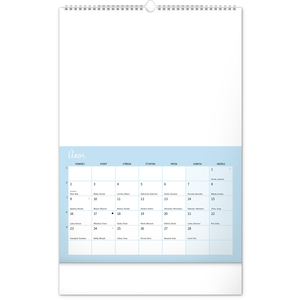 Fotografie k reklamnímu předmětu „NOTIQUE Kreativní rodinný kalendář 2026, 33 x 46 cm“