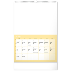 Fotografie k reklamnímu předmětu „NOTIQUE Kreativní rodinný kalendář 2026, 33 x 46 cm“