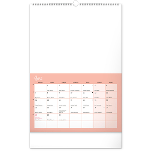 Fotografie k reklamnímu předmětu „NOTIQUE Kreativní rodinný kalendář 2026, 33 x 46 cm“