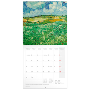 Fotografie k reklamnímu předmětu „NOTIQUE Poznámkový kalendář Vincent van Gogh 2026, 30 x 30 cm“