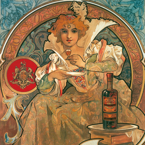 Fotografie k reklamnímu předmětu „NOTIQUE Poznámkový kalendář Alfons Mucha 2026, 30 x 30 cm“