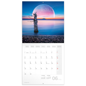 Fotografie k reklamnímu předmětu „NOTIQUE Poznámkový kalendář Měsíc 2026, 30 x 30 cm“