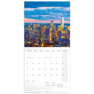 Fotografie k reklamnímu předmětu „NOTIQUE Poznámkový kalendář New York 2026, 30 x 30 cm“