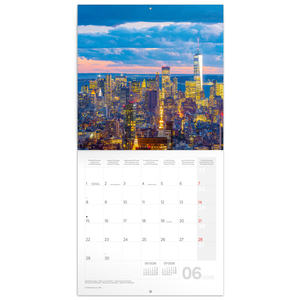 Fotografie k reklamnímu předmětu „NOTIQUE Poznámkový kalendář New York 2026, 30 x 30 cm“