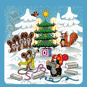 Fotografie k reklamnímu předmětu „NOTIQUE Poznámkový kalendář Krteček 2026, 30 x 30 cm“