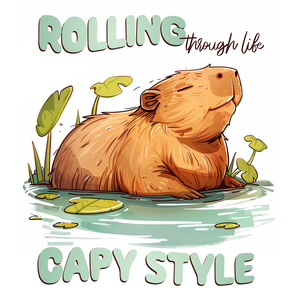 Fotografie k reklamnímu předmětu „NOTIQUE Poznámkový kalendář Rozverné kapybary 2026, 30 x 30 cm“