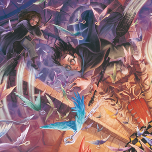 Fotografie k reklamnímu předmětu „NOTIQUE Poznámkový kalendář Harry Potter 2026, 30 x 30 cm“